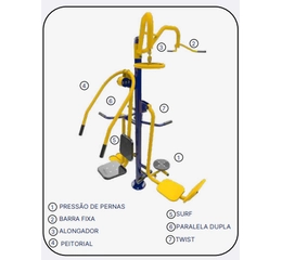 Mega Estação com 7 Funções Modelo C